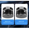 Upgraded Vacuum Magnetic Phone Holder,360° Rotatable, Foldable, Portable Car Phone