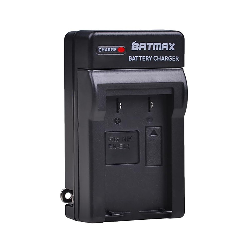 Batmax 2Packs EN-EL1 Battery + Charger for Nikon Coolpix 5700,