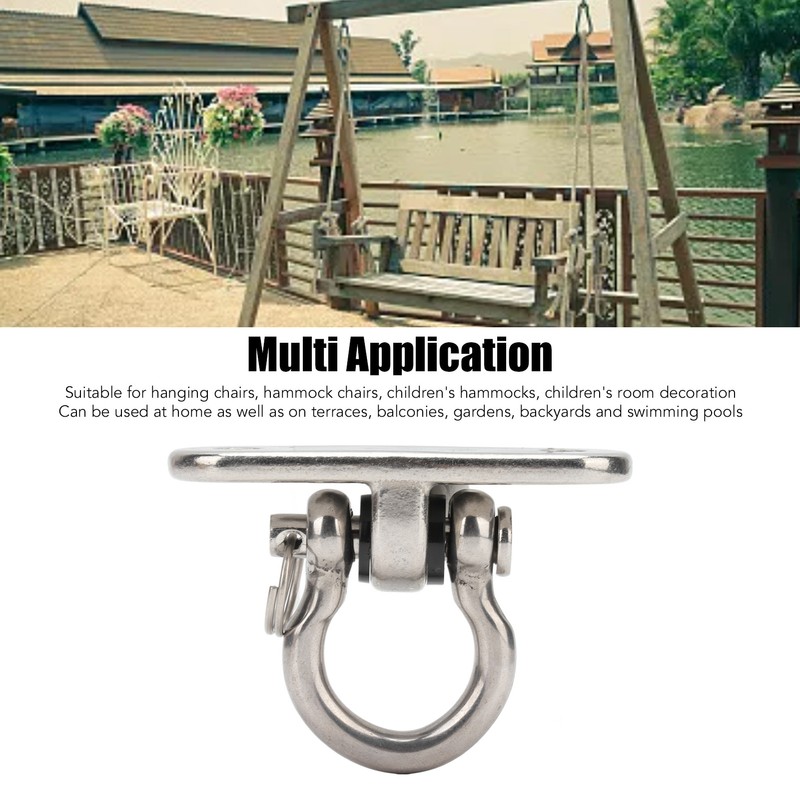 Swing Hook Set 360 Degree Rotating Heavy Duty 304 Stainless