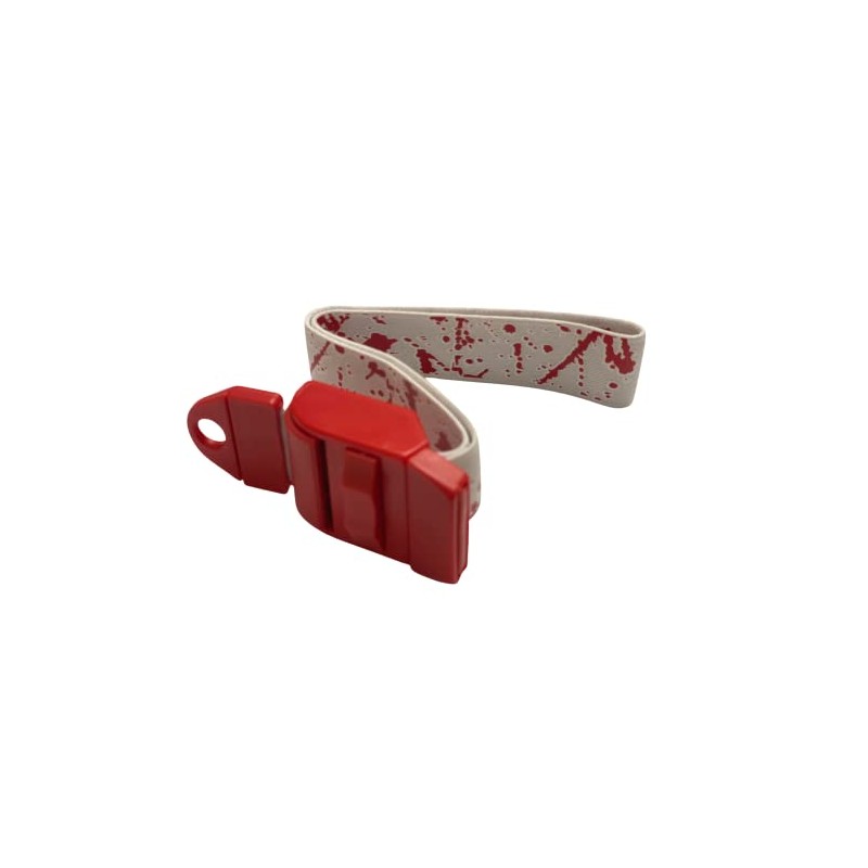 Blood Splatter Adult Tourniquet (Quick & Slow Release)