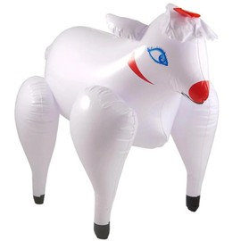 Inflatable Sheep – 50cm Funny Blow-Up Sheep | Novelty Party Prop Ideal for Stag Nights, Hen Parties, Gag Gifts, Birthdays, Humorous Events