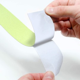 VViViD Heavy-Duty Luminous Fluorescent Green Glow In The Dark Non-Slip Texture Safety Grip Tape (0.5" x 25ft)