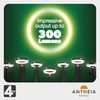 4lite Antheia Solar Outdoor Spike Light (Anthracite) 270lm Motion Sensored