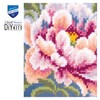Vervaco - Kit de cojín de punto de cruz, camelia,