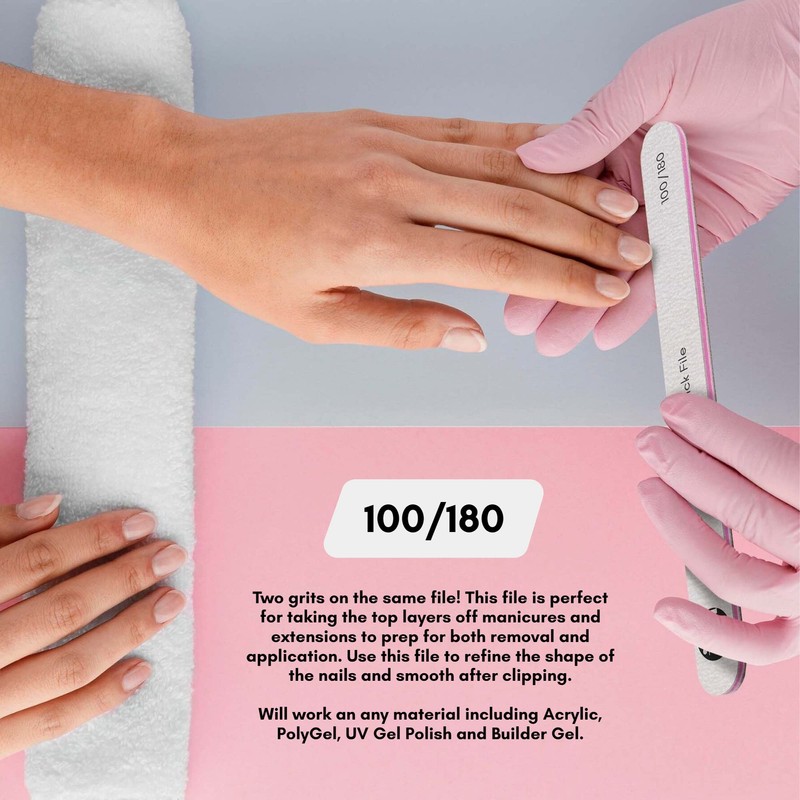New* JND Professional Salon Grade Double Sided Emery Board Nail