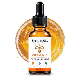 Vitamin C Face Serum with Hyaluronic Acid & Aloe, 1 fl oz | Vitamin C Face Serum with Hyaluronic Acid & Aloe for hydration, smoother-looking skin, and
