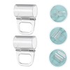 PRETYZOOM 2pcs Roller Blind Pull Cord Handles for Double Roller