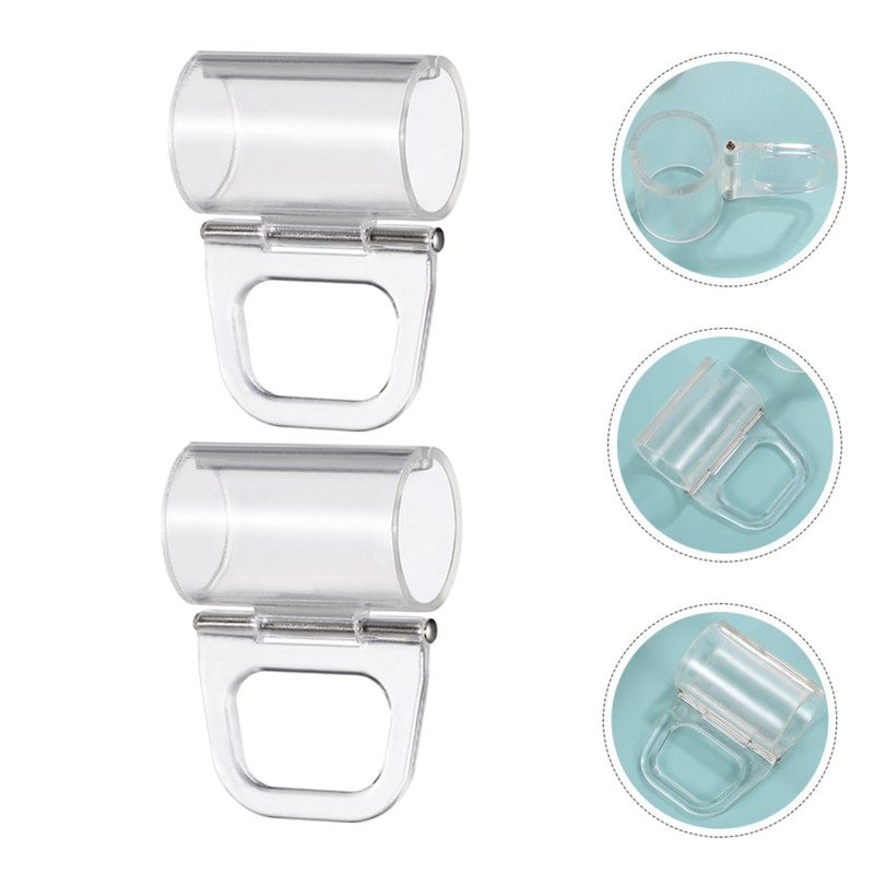 PRETYZOOM 2pcs Roller Blind Pull Cord Handles for Double Roller