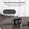 Odeokee Loud Alarm Clock FM Radio Heavy Sleepers 7 Color