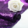 B-COOL Sequin Tablecloth Christmas Tablecloths 90x156 Inch Seamless Purple Table
