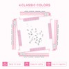 Mahjong Racks with Pushers 4PCS Set Majiang Tile Holder Acrylic