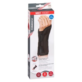Formedica – Multifunctional Wrist Brace – 9’’ – Black – Left – Small/Medium