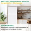 MIFLUS WR12X32352 Refrigerator Door Handle Compatible for G-E Refrigerator WR12X27039