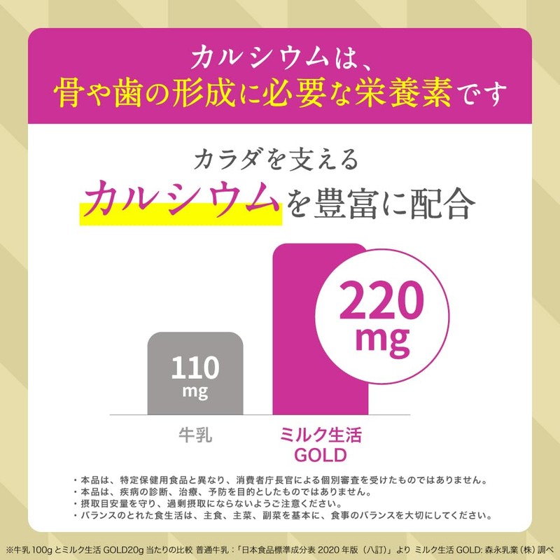 【Morinaga Milk Industry Official】Milk Life GOLD [ Adult Powdered Milk