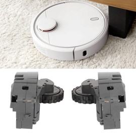 Par de Módulos de Rueda Motriz Derecha Izquierda de Alta Calidad Compatibles con Aspiradoras Roomba Serie 500 600 700 800 900 Que Garantizan una Limpieza Eficiente (Gris)