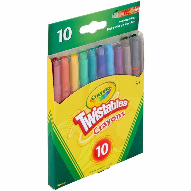 Crayola Twistables Crayons, 10ct - 1 Pack