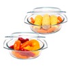Simax Casserole Dish Set, Set of 2 Casserole Dish with