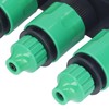 Water Hose Splitter ABS Material 4 Way Stainless Durable Garden