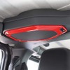 JeCar Red Top Speaker Frame Trim Cover for 2018-2023 Jeep