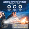 Battery Operated Fan, 20000mAh Rechargeable Camping Fan for Tent with