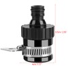 Tap Connector Universal Adjustable Adapter Hose Pipe Fitting Kitchen Gardening