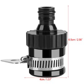 Tap Connector Universal Adjustable Adapter Hose Pipe Fitting Kitchen Gardening Car Washing