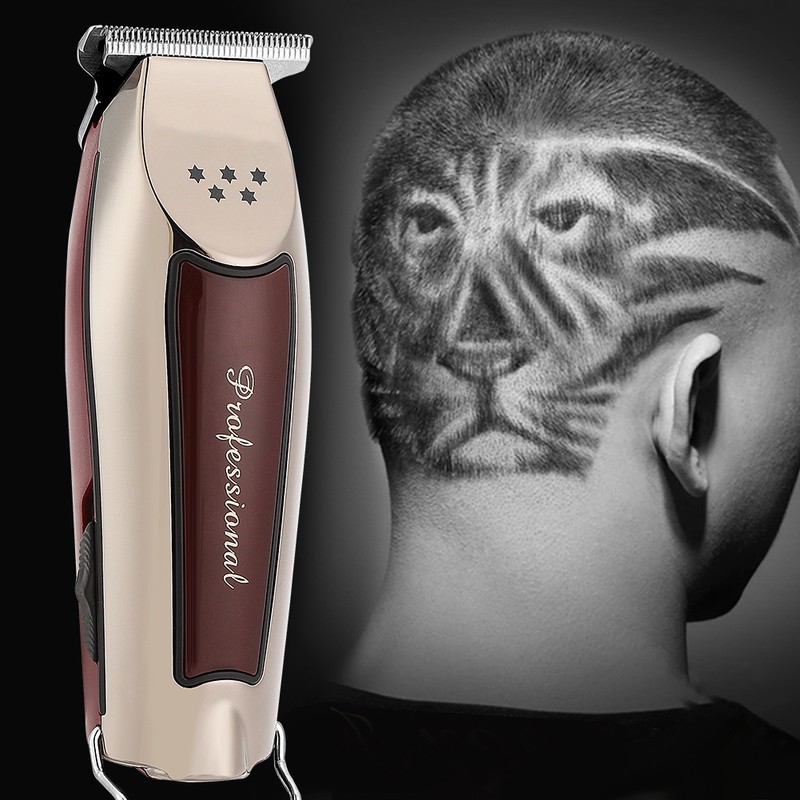 Professional Electric Hair Clipper Rechargeable Adjustable Hair Cutting Machine