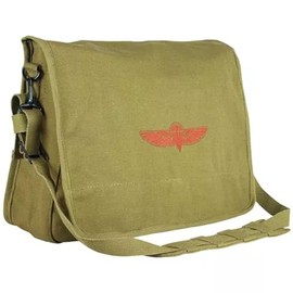 Fox Outdoor Products Israeli Paratrooper Bag, Olive Drab, 11" x 15" x 4"