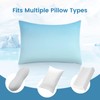 LUXEAR Cooling Pillow Cases, 2 Pack Arc-Chill Q-max>0.5 Gradient Cool
