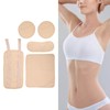 4pcs Castor Oil Packs Set Prevent Leakage Adjust Strap Reusable
