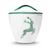GMUNDNER KERAMIK Sugar Bowl Gourmet Diameter 9 cm Green Deer
