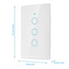WiFi Touch Screen Switch Single Circle for Alexa for Google