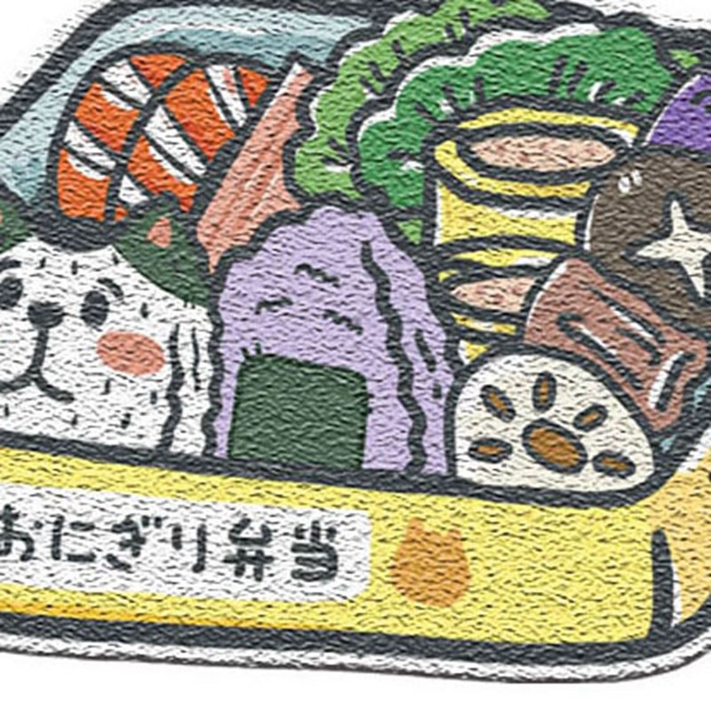 Cat Litter Mat Prevent Slip Cute Shape Soft Environmental Protection