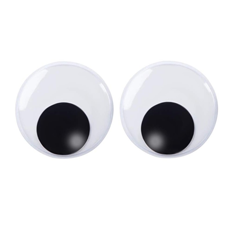 DECORA 7.5 Inch Giant Googly Eyes Plastic Wiggle Eyes with