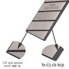 QZATACAEN Diamond Sharpening Stone, Diamond Flattening Stone, Lapping Plate, Single