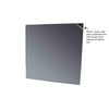 Grey Tinted Clear Acrylic Plexiglas (Smoked) Sheet 24" X 24"
