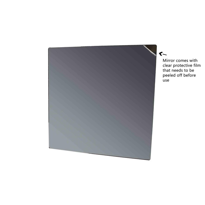 Grey Tinted Clear Acrylic Plexiglas (Smoked) Sheet 24" X 24"
