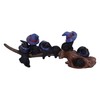 Nemesis Now Purrfect Broomstick Witches Familiar Black Cats and Broomstick