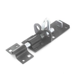 Padlock Bolt Black 200MM S1413