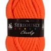 Cygnet Seriously Chunky Knitting Yarn - Shade 6632 Neon Orange
