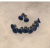 TORX Matte Blue T6 Torx Screws For Benchmade Bugout 535
