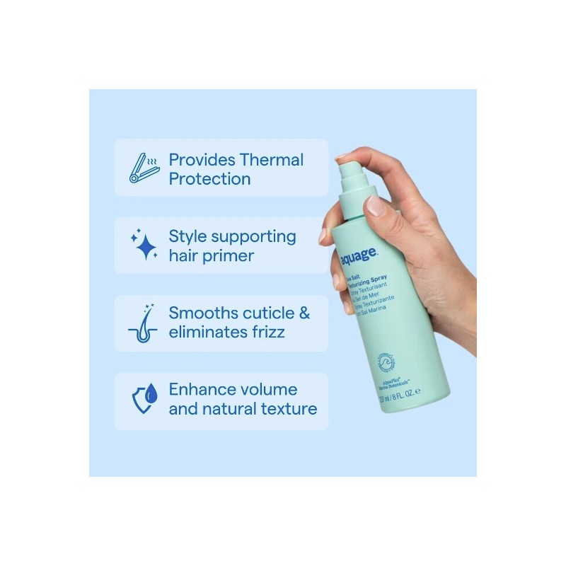 Aquage Sea Salt Texturizing Hair Spray, 8oz