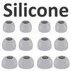 6 Pairs Replacement Silicone Ear Tips Compatible with Beats Studio