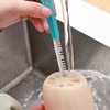 Pipe Hole Bottle Brush, Mini Extra Long Straw Brush, Plastic
