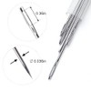 WONVOC Long Sewing Needles, 5 Sizes - 3.5/3.9/4.9/5.9/6.9'', Stitching Needles,