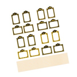 SM SunniMix 16Pcs DIY Graduation Decorations Centerpieces Sticks Reusable Prop Frame Class of 2025 for Tables Party Supplies Celebrating