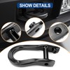 Front Tow Hooks Ring Compatible with 2007-2019 Chevy Silverado GMC