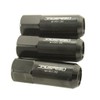 JDMSPEED New Black 20PCS 14X1.5MM 60MM Extended Forged Aluminum Tuner