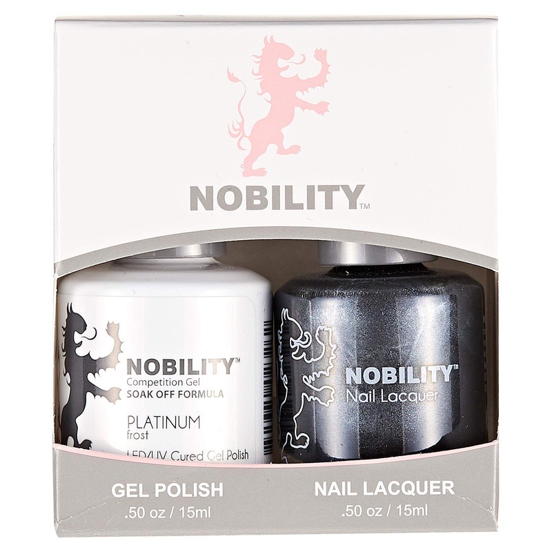 LeChat Nobility – Gel Polish & Nail Lacquer Set (Platinum)