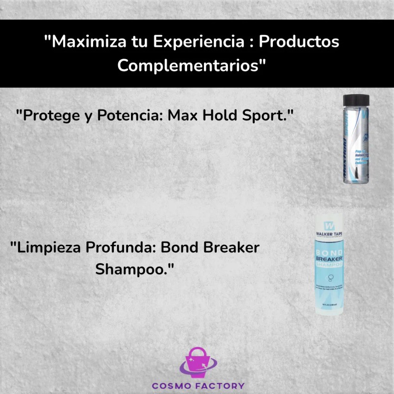 Cintas Protesis Capilar Ultra Hold Walker Tape Original